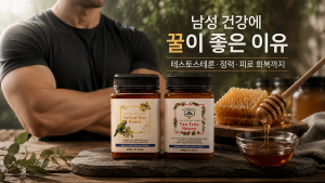 호주산 천연 꿀 남성 건강 효능